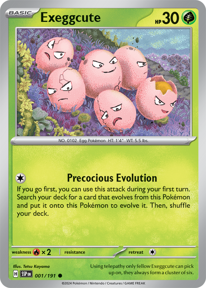 Surging Sparks Card 1