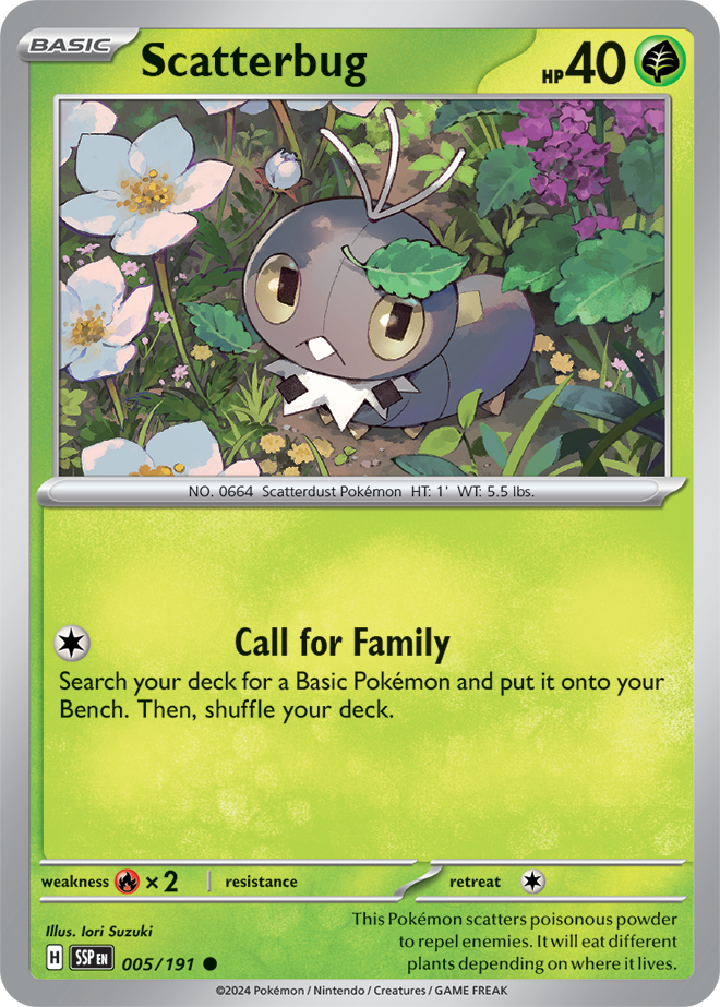 Surging Sparks Card 5