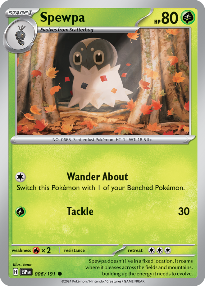 Surging Sparks Card 6