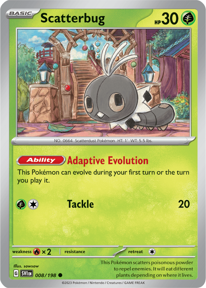 Scarlet & Violet Card 8