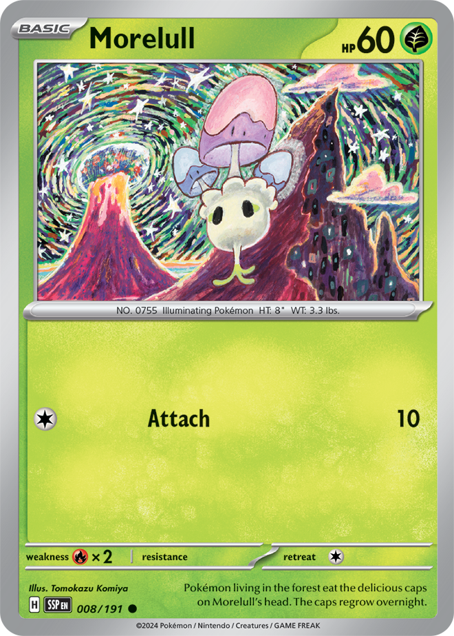 Surging Sparks Card 8
