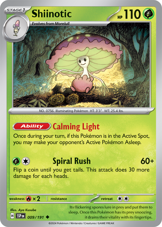 Surging Sparks Card 9