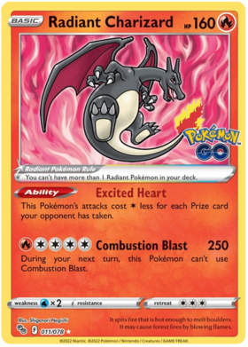 Sword & Shield Pokemon GO Card 11