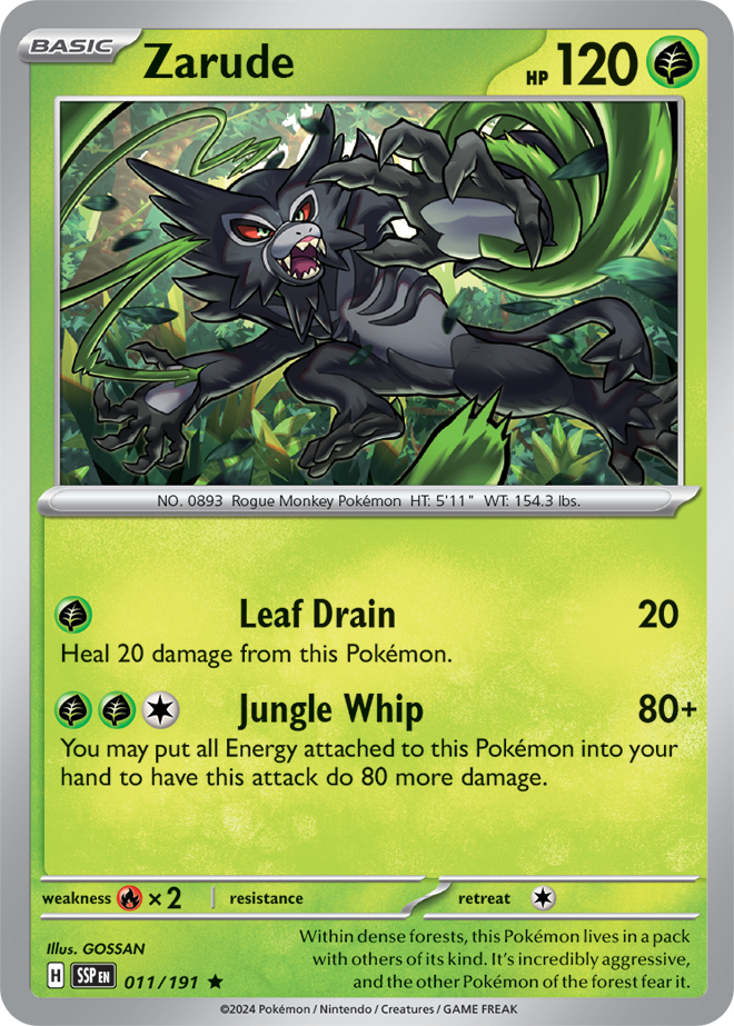 Surging Sparks Card 11