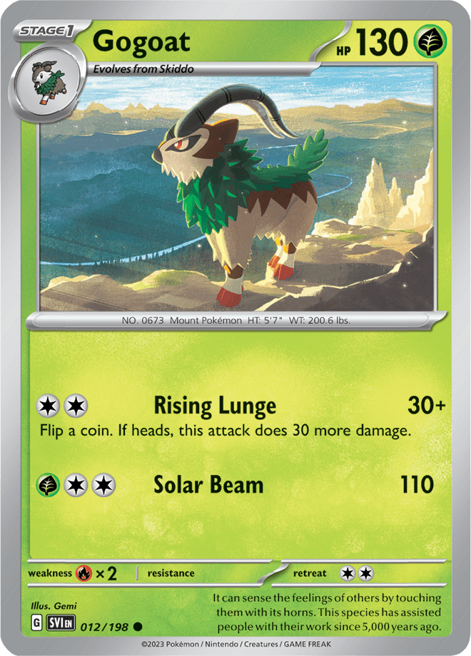 Scarlet & Violet Card 12