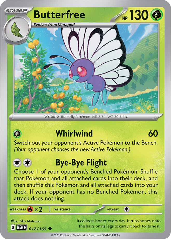 Scarlet Violet 151 Card 12