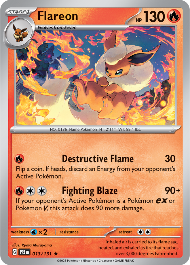 Prismatic Evolutions Card 13