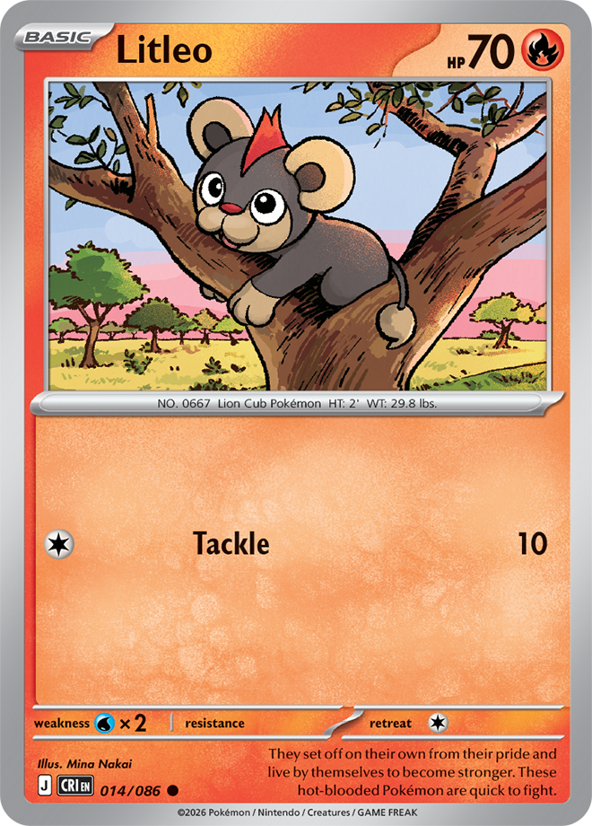 Litleo - Chaos Rising Card #014
