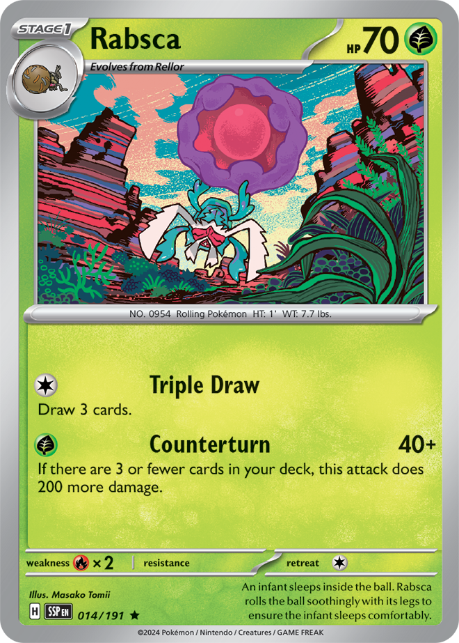 Surging Sparks Card 14