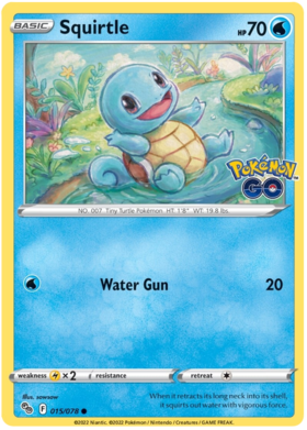 Sword & Shield Pokemon GO Card 15