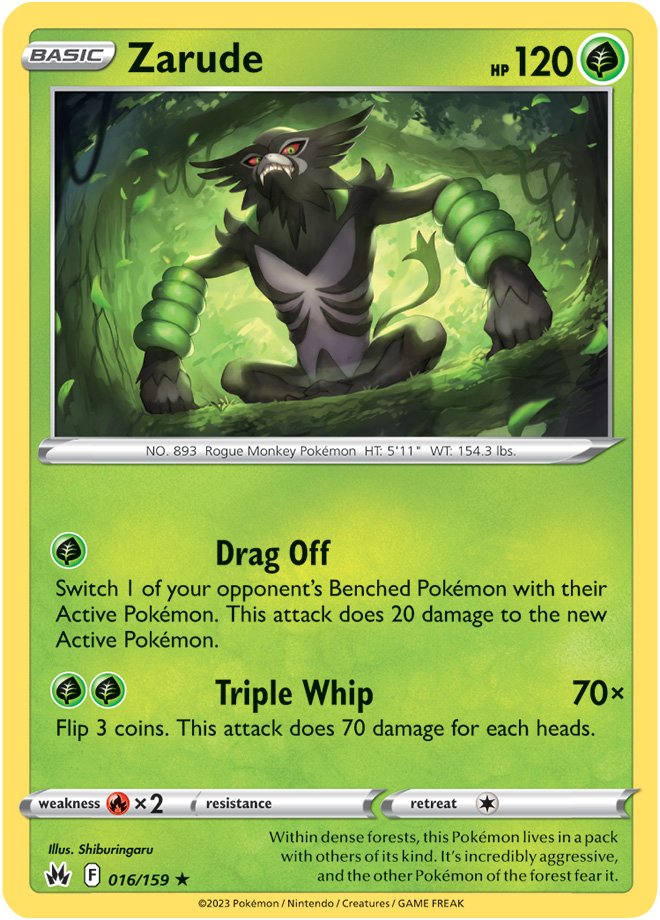 Crown Zenith Card 16