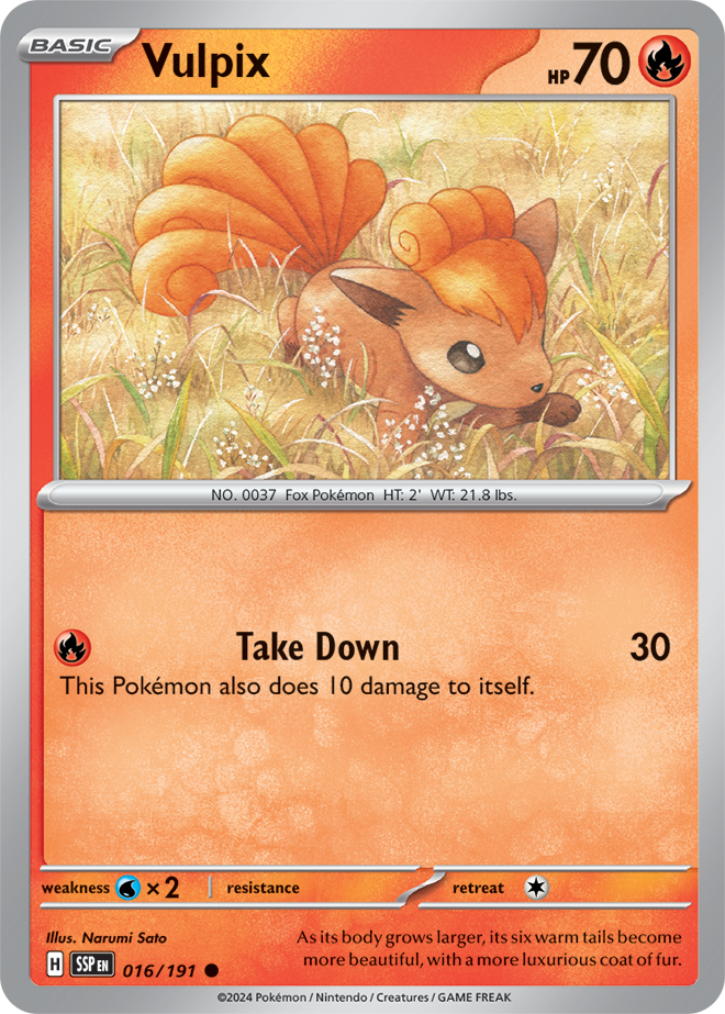 Surging Sparks Card 16