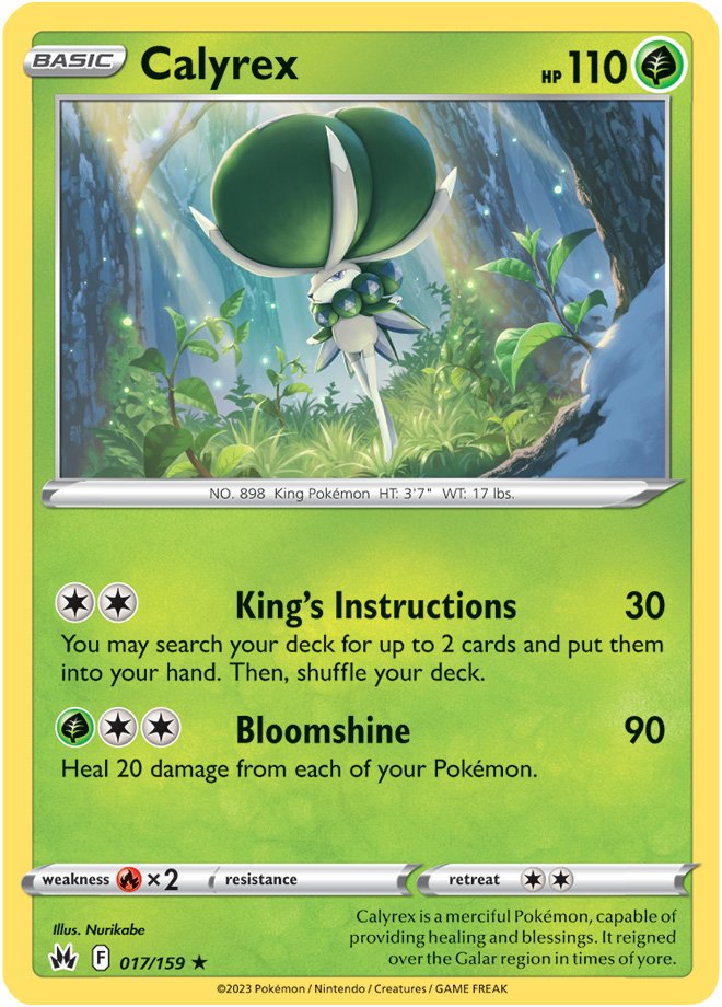 Crown Zenith Card 17