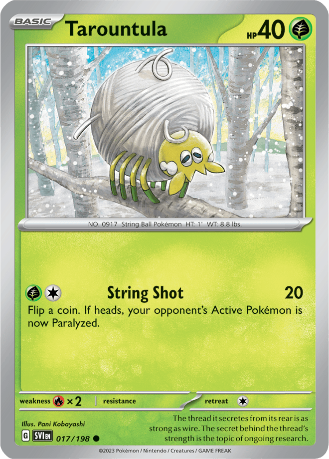 Scarlet & Violet Card 17