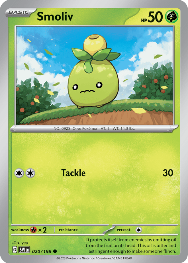 Scarlet & Violet Card 20
