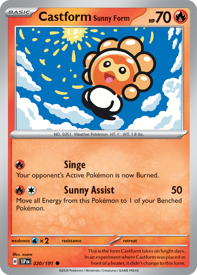 Surging Sparks Card 20