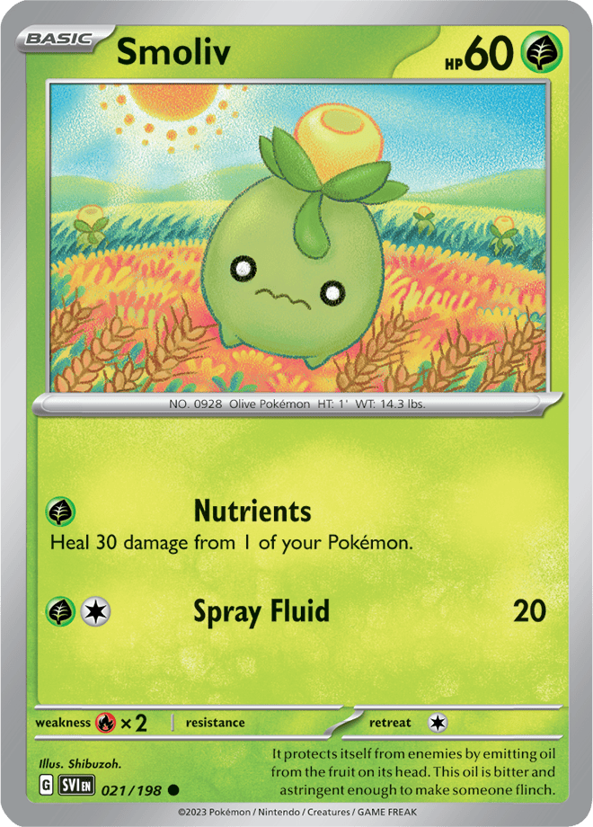 Scarlet & Violet Card 21
