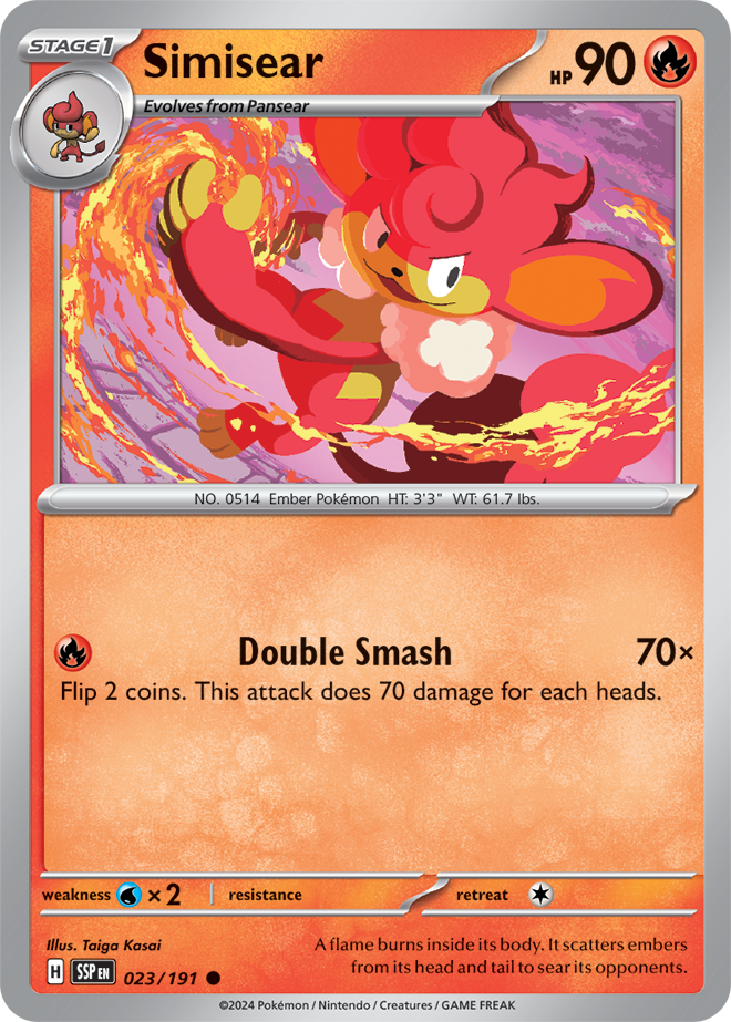 Surging Sparks Card 23