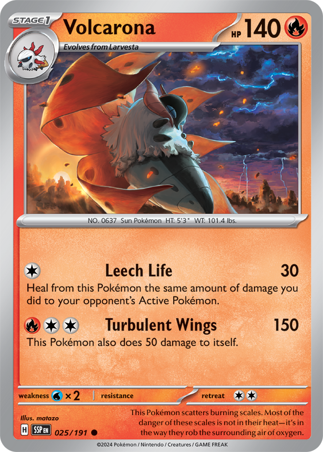 Surging Sparks Card 25