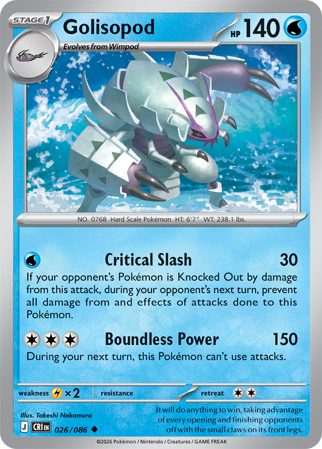 Golisopod - Chaos Rising Card #026