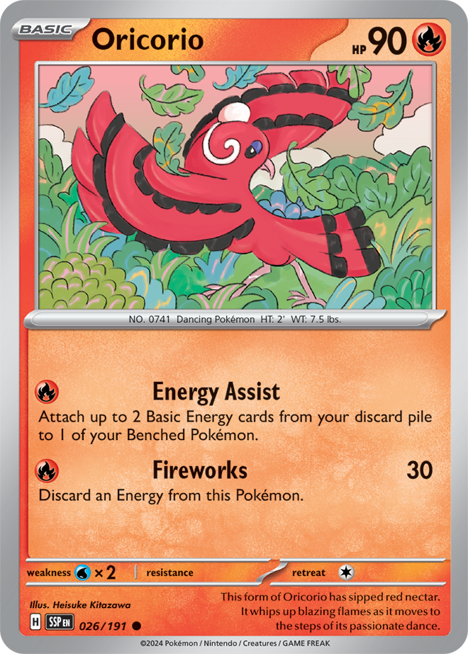 Surging Sparks Card 26