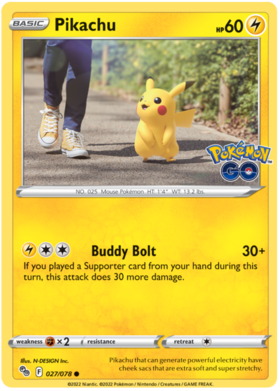 Sword & Shield Pokemon GO Card 27
