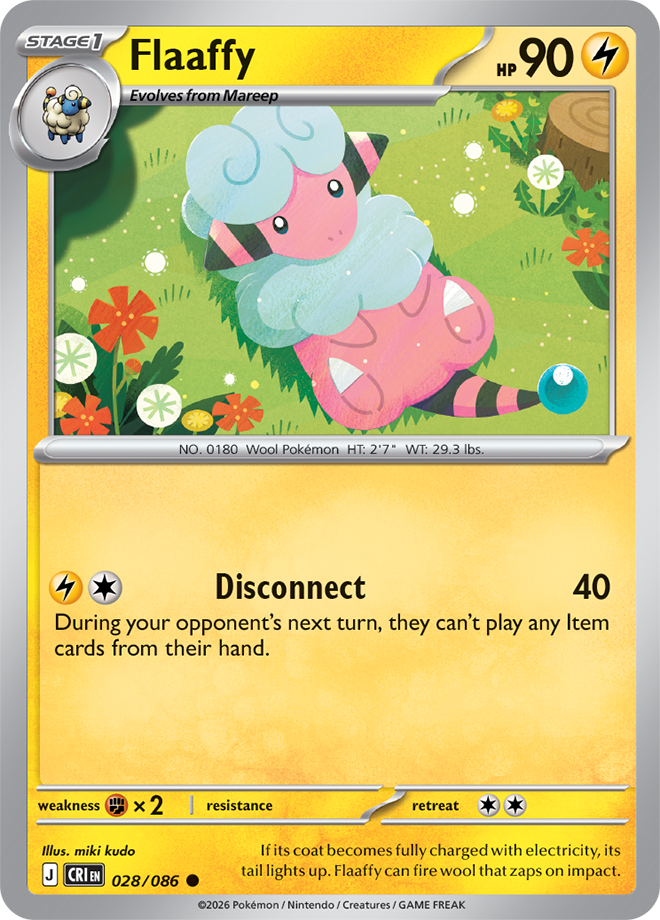 Flaaffy - Chaos Rising Card #028