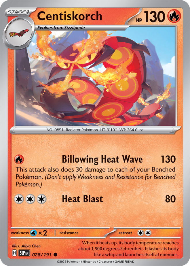 Surging Sparks Card 28