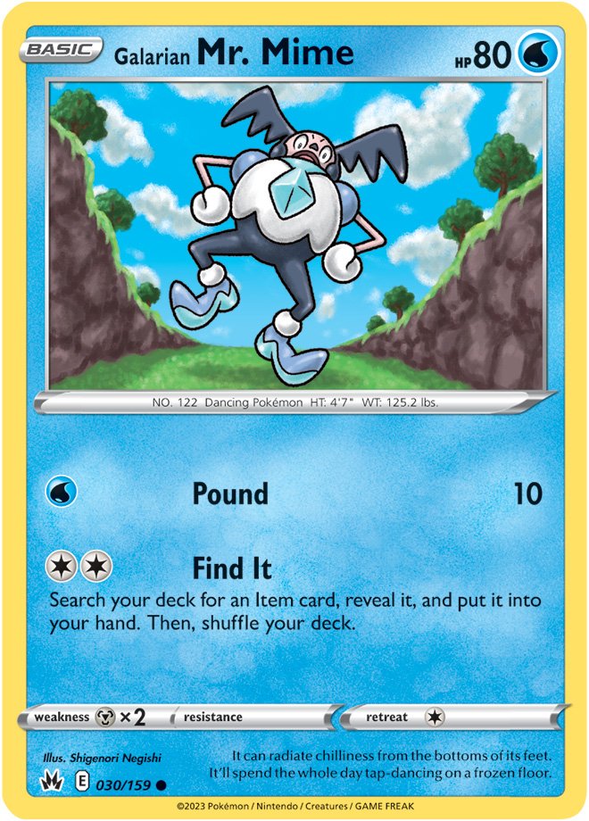 Crown Zenith Card 30