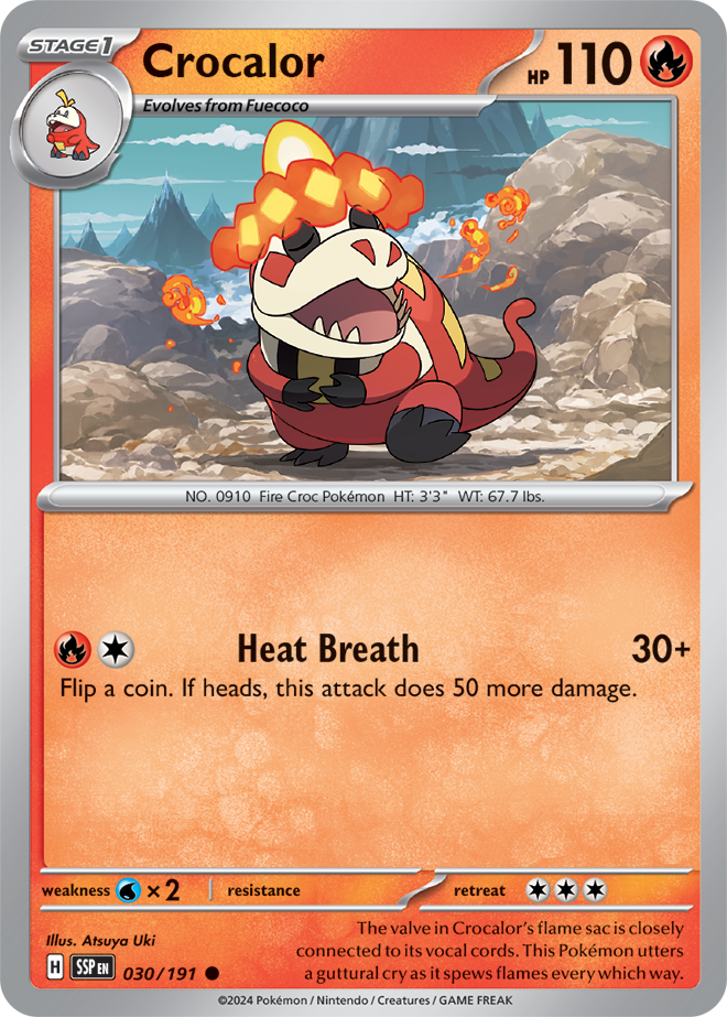 Surging Sparks Card 30