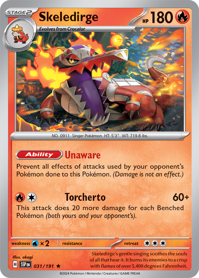 Surging Sparks Card 31