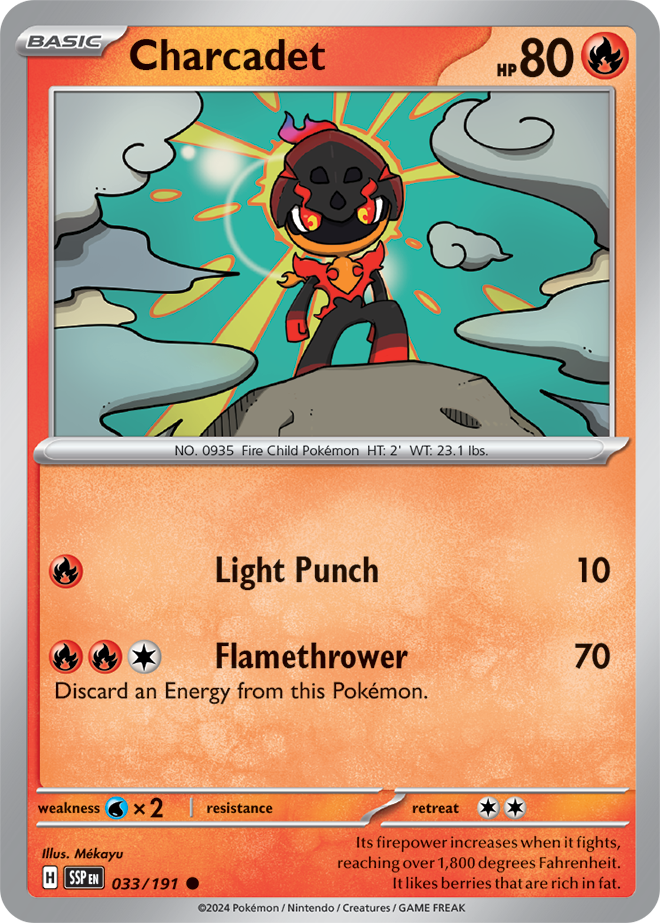 Surging Sparks Card 33