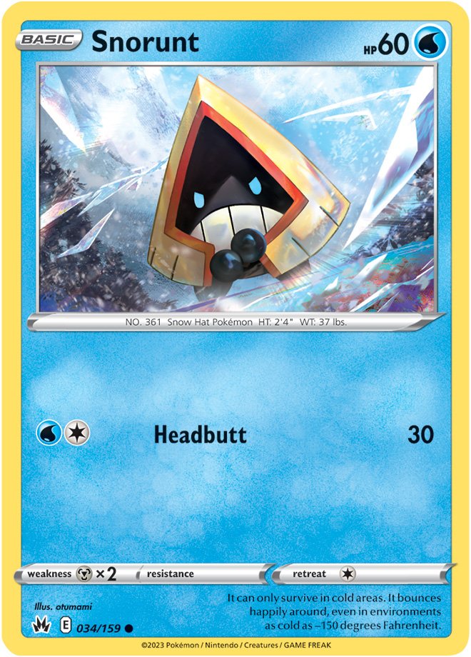 Crown Zenith Card 34