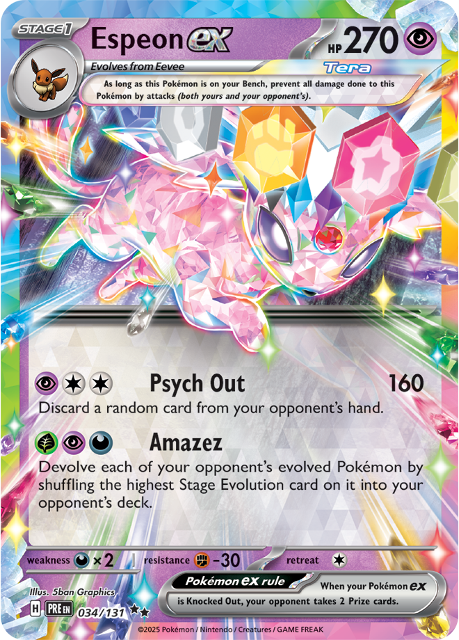Prismatic Evolutions Card 34