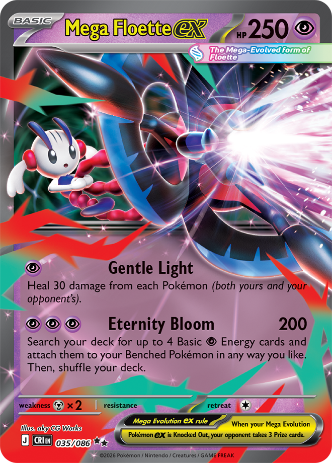 Mega Floette ex - Chaos Rising Card #035