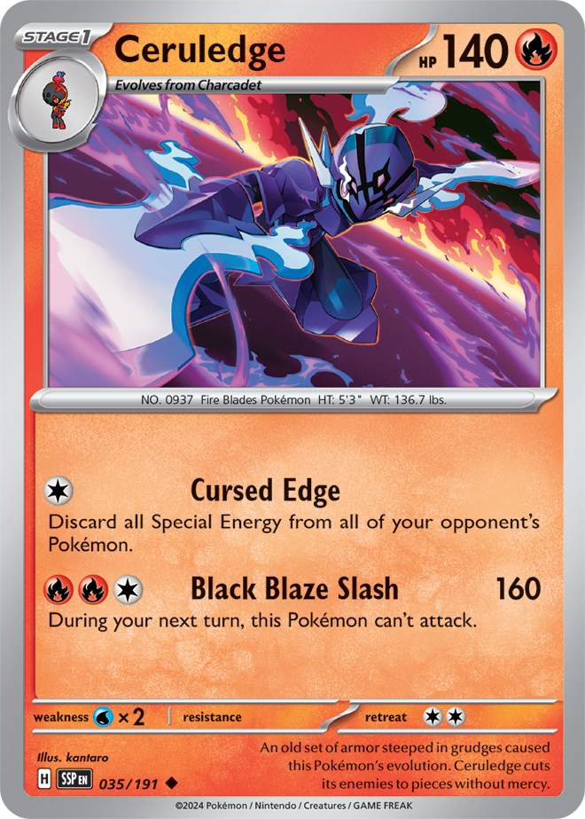 Surging Sparks Card 35
