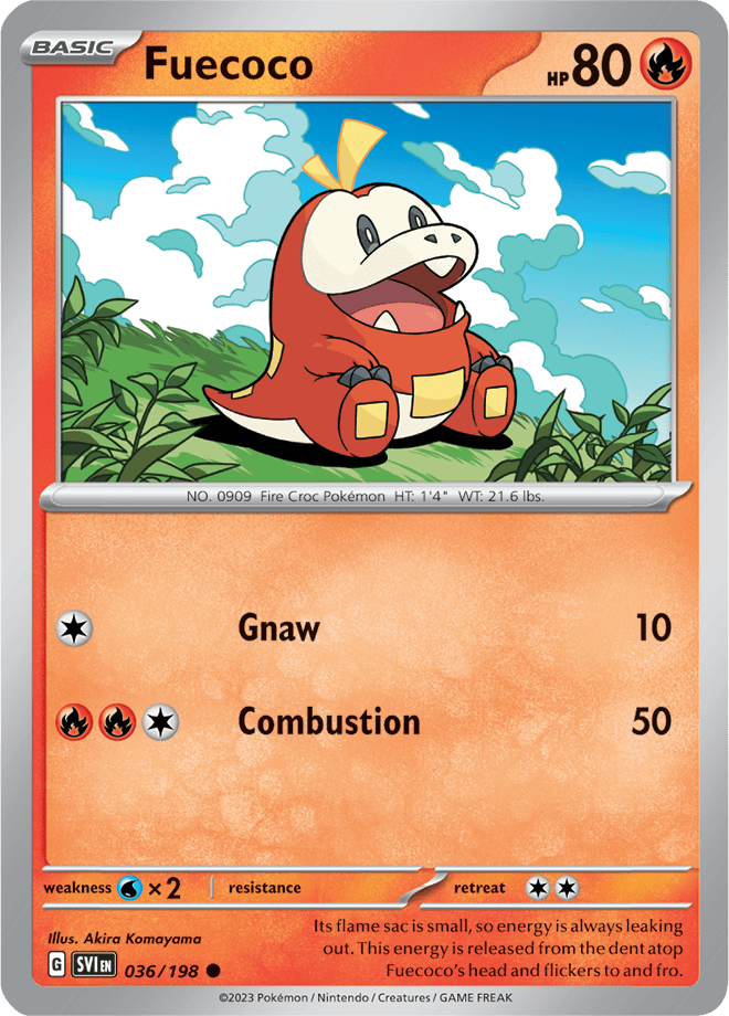 Scarlet & Violet Card 36