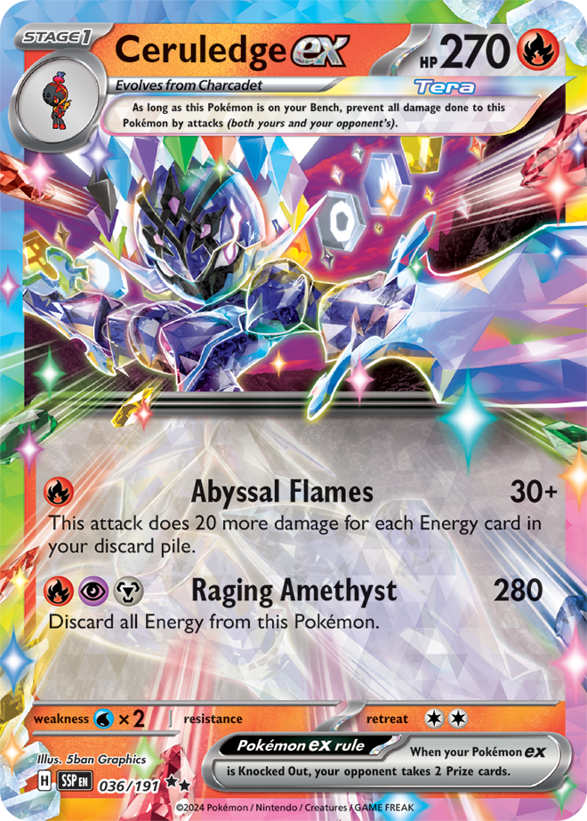 Surging Sparks Card 36