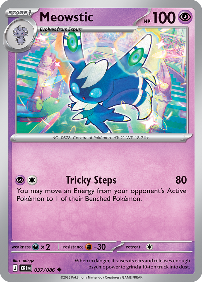 Meowstic - Chaos Rising Card #037
