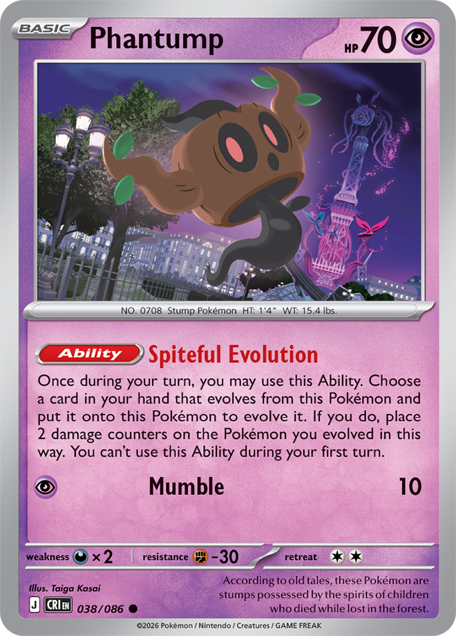 Phantump - Chaos Rising Card #038