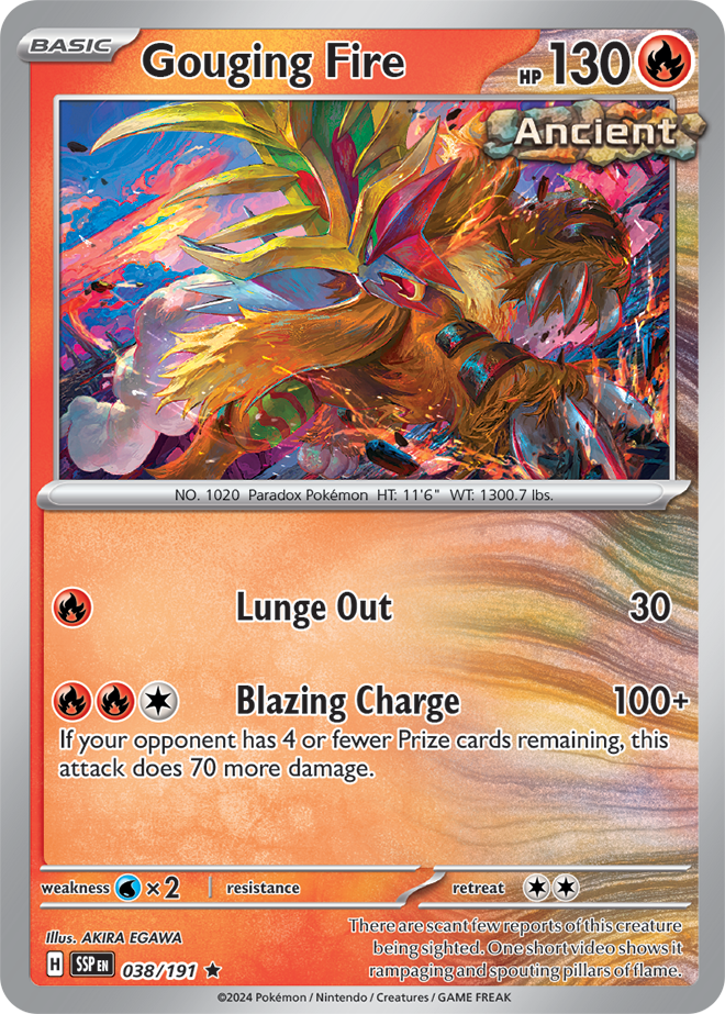 Surging Sparks Card 38