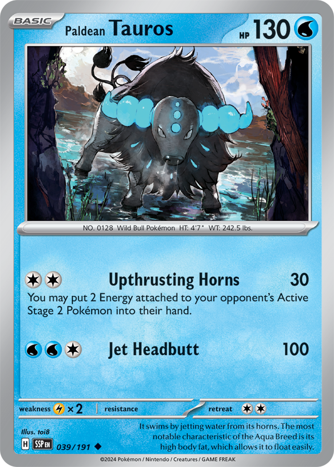 Surging Sparks Card 39