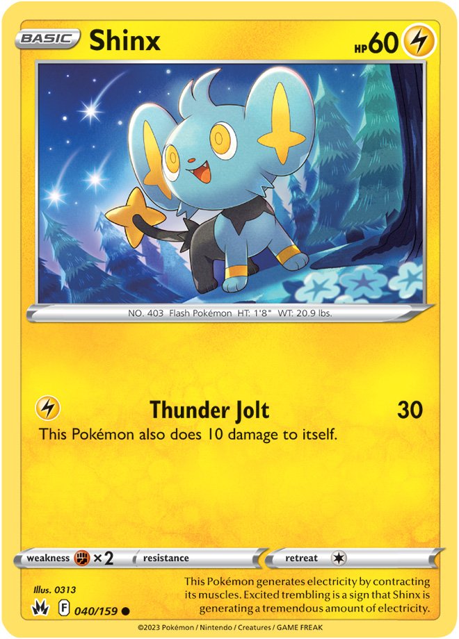 Crown Zenith Card 40