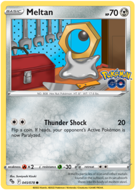Sword & Shield Pokemon GO Card 45