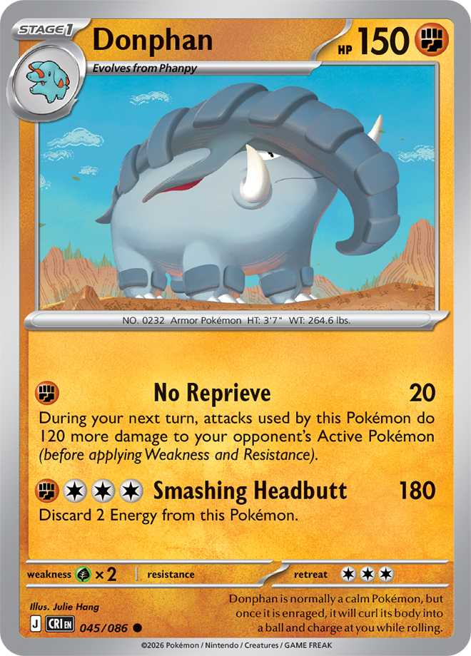 Donphan - Chaos Rising Card #045