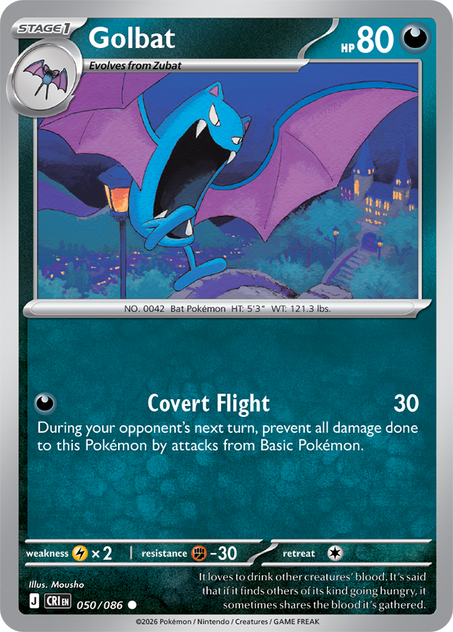 Golbat - Chaos Rising Card #050