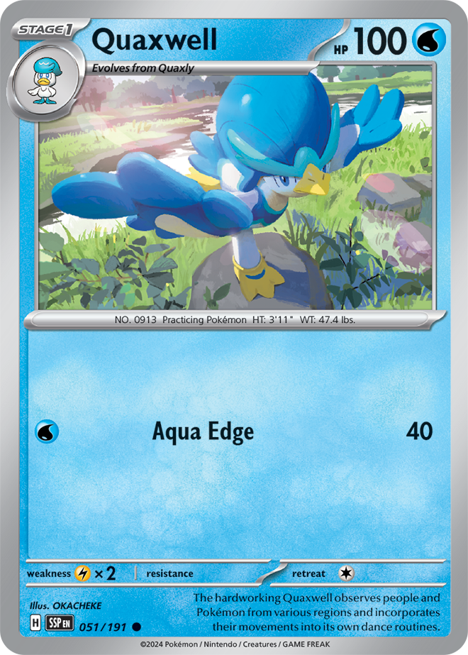 Surging Sparks Card 51