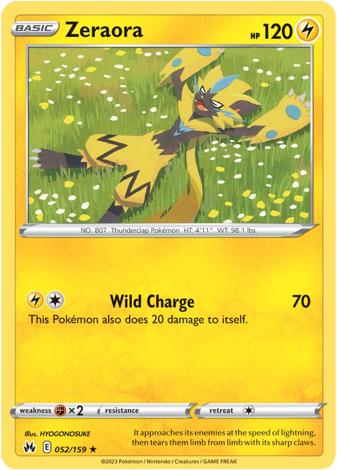 Crown Zenith Card 52