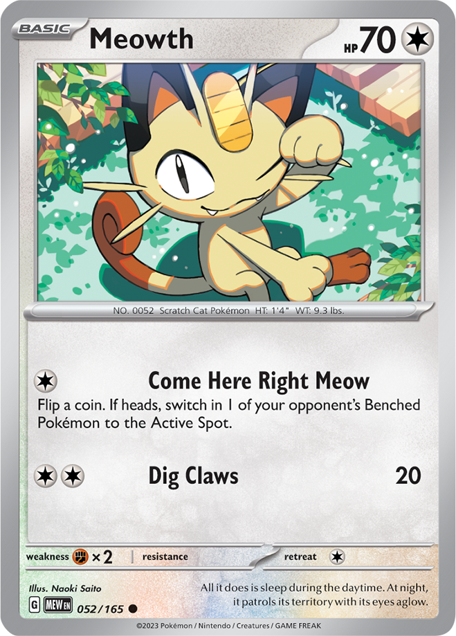 Scarlet Violet 151 Card 52