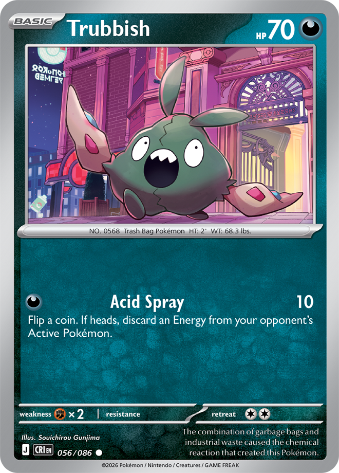 Trubbish - Chaos Rising Card #056